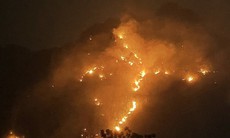Hơn 200 người tham gia dập tắt cháy rừng ở Sơn La