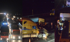 Liên tục xảy ra tai nạn liên hoàn trên cao tốc TP.HCM - Trung Lương