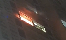 Cháy căn hộ toà nhà 30 tầng ở Sài Gòn