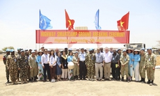 Xây dựng doanh trại thông minh cho Đội Công binh Việt Nam ở Abyei
