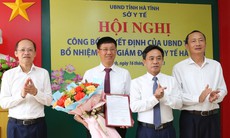Sở Y tế Hà Tĩnh có tân Phó Giám đốc