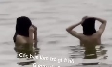 Thông tin 2 thiếu nữ 'tắm tiên' ở Hồ Gươm là không chính xác