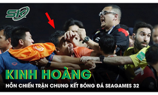 Toàn cảnh 'hỗn chiến kinh hoàng' tại trận chung kết bóng đá Sea Games 32: Nụ cười và nước mắt