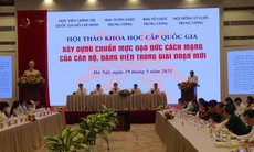 Xây dựng chuẩn mực đạo đức cách mạng của cán bộ, đảng viên trong giai đoạn mới