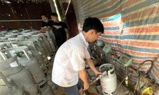 Nhận diện bình gas sang chiết trái phép đề phòng tai nạn cháy nổ