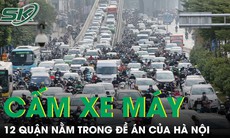 Tranh cãi việc Hà Nội lại tính cấm xe máy tại 12 quận