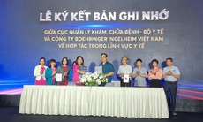 Cục Quản ký khám chữa bệnh và hãng dược phẩm hàng đầu của Đức ký biên bản ghi nhớ hợp tác về chăm sóc sức khỏe