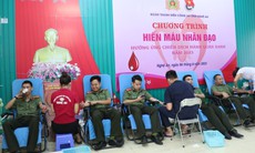 Đoàn Thanh niên Công an Nghệ An hiến gần 100 đơn vị máu cứu bệnh nhân