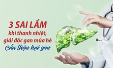 3 sai lầm thường gặp trong thanh nhiệt, giải độc gan mùa hè