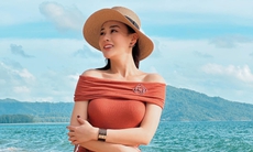 Gu thời trang đi biển của Phương Oanh thay đổi thế nào từ khi làm vợ Shark Bình?
