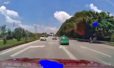 Xử lý lái xe ô tô con đi ngược chiều trên đường cao tốc Hà Nội - Bắc Giang