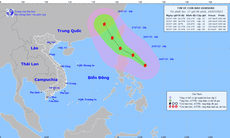 Siêu bão Doksuri giật trên cấp 17 sẽ đi vào Biển Đông
