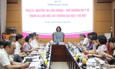 Trường Đại học Y Hà Nội tiếp tục đẩy mạnh đổi mới chương trình đào tạo hội nhập quốc tế, phát triển nghiên cứu khoa học