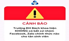 Nhiều trường đại học cảnh báo xuất hiện các nhóm lừa tân sinh viên trên mạng xã hội