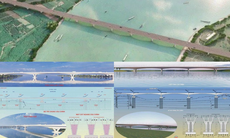 Phối cảnh 3 cầu vượt sông thuộc dự án Vành đai 4 - Vùng Thủ đô