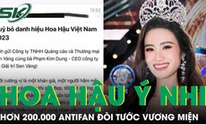 BTC nói gì về việc Hoa hậu Ý Nhi bị hơn 200.000 người “anti”, đòi tước vương miện?