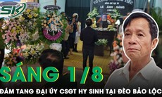 Tiếng khóc nghẹn của người vợ sắp cưới trong đám tang đại úy hy sinh ở đèo Bảo Lộc