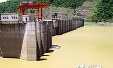 Nước trong hồ chứa Thủy điện Bản Vẽ cao đột biến do mưa to tại Lào