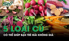 5 loại củ có thể giúp bạn 'trẻ mãi không già'