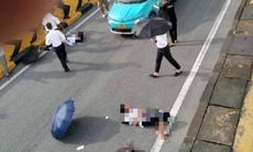 2 thiếu niên đi xe máy rơi xuống hầm chui Đại lộ Thăng Long, 1 người tử vong