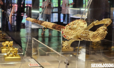 Cận cảnh 'An dân bảo kiếm' cùng loạt cổ vật quý hiếm tại bảo tàng trăm tuổi ở Huế
