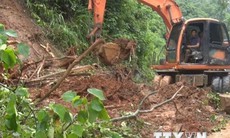 Cao Bằng: Mưa lớn kéo dài, nhiều công trình giao thông bị sạt lở