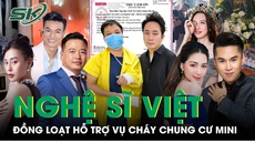 Đông đảo nghệ sĩ Việt hướng về nạn nhân của vụ cháy chung cư mini tại Hà Nội