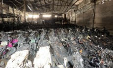 Cháy cửa hàng kinh doanh xe máy tại Bình Dương