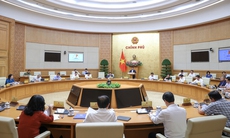 Thủ tướng chủ trì phiên họp Chính phủ chuyên đề xây dựng pháp luật tháng 9