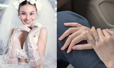 Ẩn ý kết hôn, Thanh Hằng diện váy cưới khiến fan xôn xao
