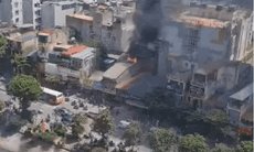 Xác định nguyên nhân khiến ngôi nhà tại quận Hoàng Mai bốc cháy dữ dội