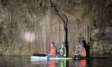 Vẻ đẹp nguyên sơ của hang Sơn Nữ vừa phát hiện ở Quảng Bình