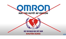 Hội Tim Mạch Học Việt Nam không khuyên dùng máy đo huyết áp Omron