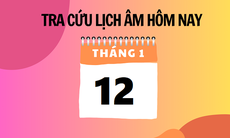 Lịch âm 12/1 - Âm lịch hôm nay 12/1 - Lịch vạn niên ngày 12/1/2024