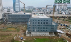 Hình ảnh Bệnh viện Nhi Hà Nội sau 1 năm thi công