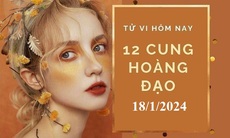 Tử vi 12 cung hoàng đạo hôm nay 18/1: Song Tử, Bọ Cạp đón tin vui tới tấp