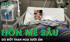 Đốt than hoa sưởi ấm 2 vợ chồng hôn mê sâu do ngộ độc khí CO