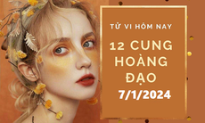 Tử vi 12 cung hoàng đạo hôm nay 7/1: Sư Tử hứng khởi, Song Tử thuận lợi