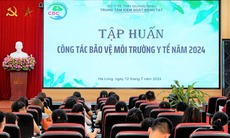 Nâng cao nhận thức bảo vệ môi trường y tế cho nhân viên y tế qua các buổi tập huấn