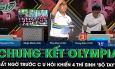 Bất ngờ câu hỏi khiến cả 4 thí sinh ‘bó tay' tại Chung kết Olympia 2024