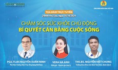 Công đoàn Ngân hàng Việt Nam: Tọa đàm trực tuyến "Chăm sóc sức khỏe chủ động - Bí quyết cân bằng cuộc sống"