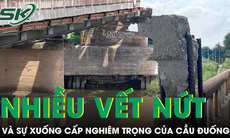 Cầu Đuống xuống cấp nghiêm trọng, người dân lo sợ 'như cầu Phong Châu' thứ 2