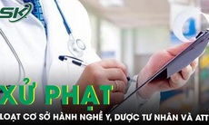 Xử phạt loạt cơ sở hành nghề y, dược tư nhân và ATTP