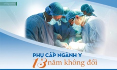 Phụ cấp ngành y 13 năm không đổi (2): Đứng 12 tiếng ghép tạng 'được' 280.000 đồng; cả tháng trực 'thua' ship hàng 1 ngày