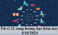 Tử vi 12 cung hoàng đạo ngày 4/10 - tử vi 12 chòm sao hôm nay