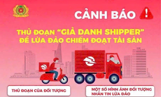 Mất gần 100 triệu khi nhấn vào đường link do 'shipper' gửi