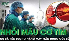 Cứu sống cụ bà 86 tuổi nhồi máu cơ tim cấp tiên lượng nặng