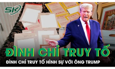 Đình chỉ vụ truy tố hình sự với Tổng thống đắc cử Donald Trump 