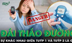 Sự khác nhau giữa đái tháo đường tuýp 1 và tuýp 2 là gì?