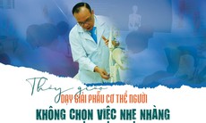 Thầy giáo dạy giải phẫu cơ thể người: Không chọn việc nhẹ nhàng